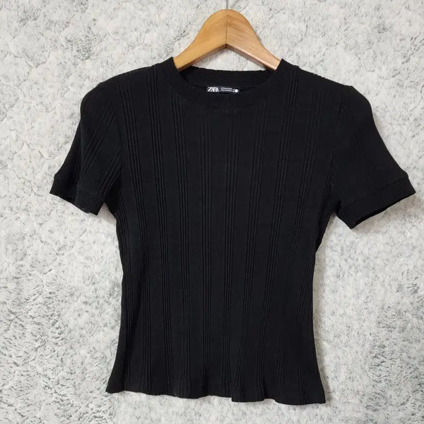 [BUNJANG] Zara Women's Short Sleeve Knit Top M / 16C [M] 자라 여성 반팔 니트
