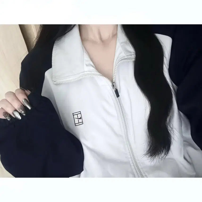 [BUNJANG] Nike Old School Tennis Windbreaker Jacket Track Top / 나이키 올드스쿨 테니스 바람막이 자켓 트랙탑