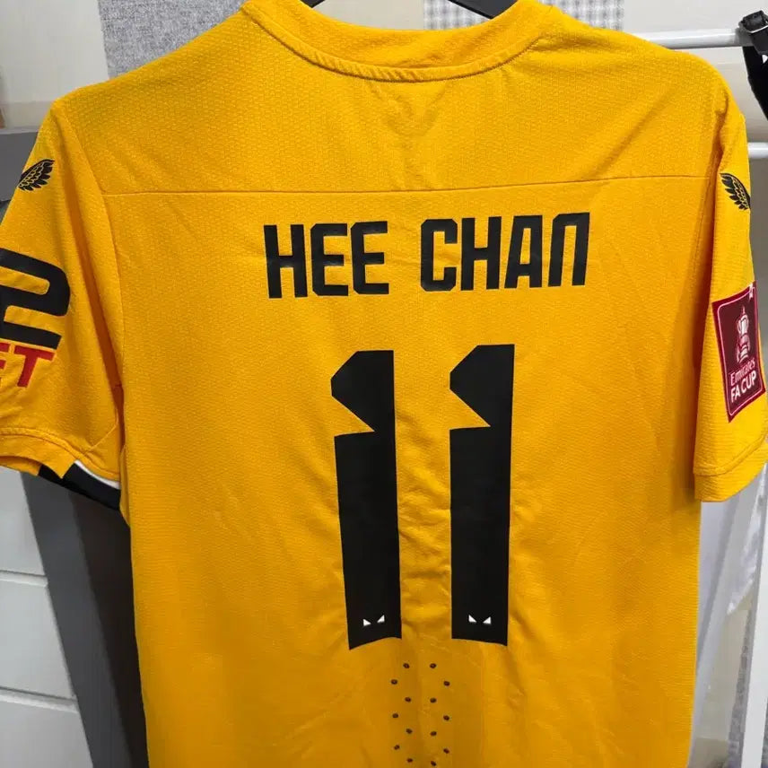 [BUNJANG] Wolverhampton 23-24 FA Cup Hwang Hee-chan Player Edition Jersey (L) / 23-24 시즌 FA컵 울버햄튼  황희찬 유니폼