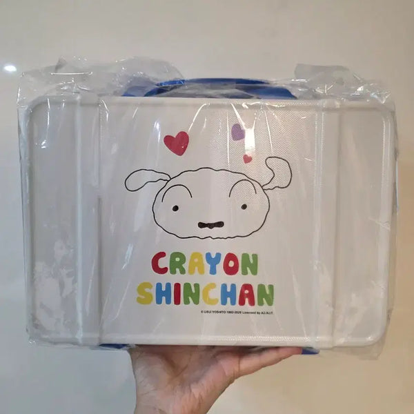 [BUNJANG] Crayon Shin-chan White Dog (Shiro) Ready Bag Luggage / 신상) 짱구는 못말려 흰둥이 레디백 캐리어