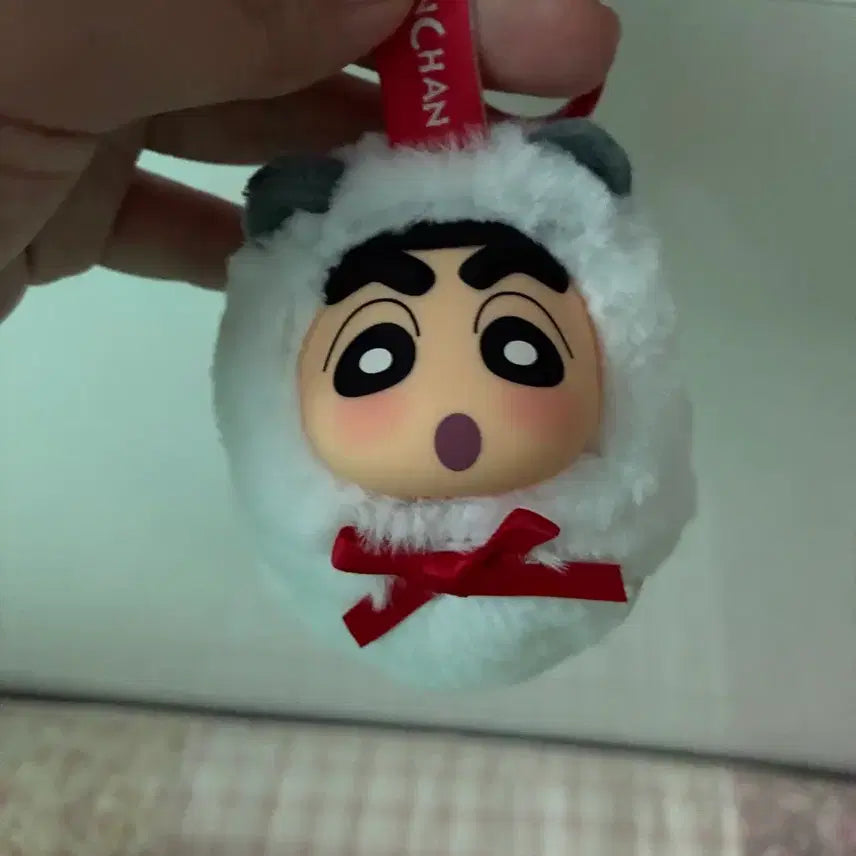 [BUNJANG] Crayon Shin-chan Panda Keychain / 짱구는 못말려 팬더 키링