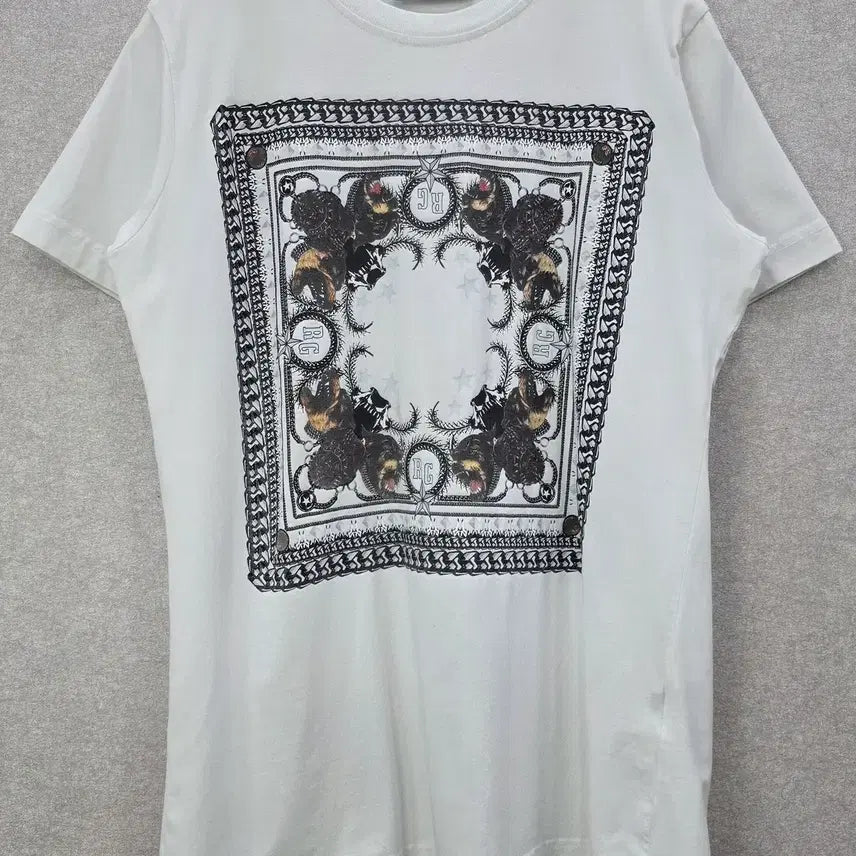 [BUNJANG] Givenchy Graphic Print Short Sleeve T-Shirt / 지방시 프린팅 반팔 티셔츠 GIVENCHY