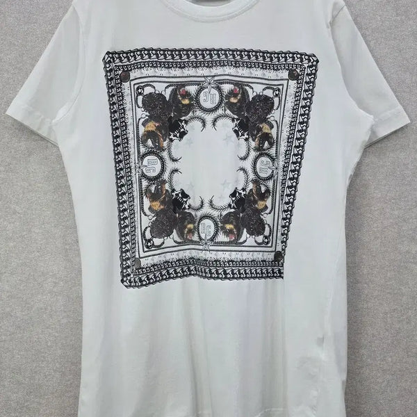 [BUNJANG] Givenchy Graphic Print Short Sleeve T-Shirt / 지방시 프린팅 반팔 티셔츠 GIVENCHY