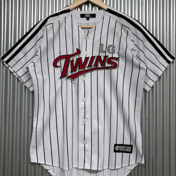 [BUNJANG] LG Twins Oh Ji-hwan #2 Pinstripe Baseball Jersey / 95) LG트윈스 오지환 2번 핀스트라이프 유니폼 3.9