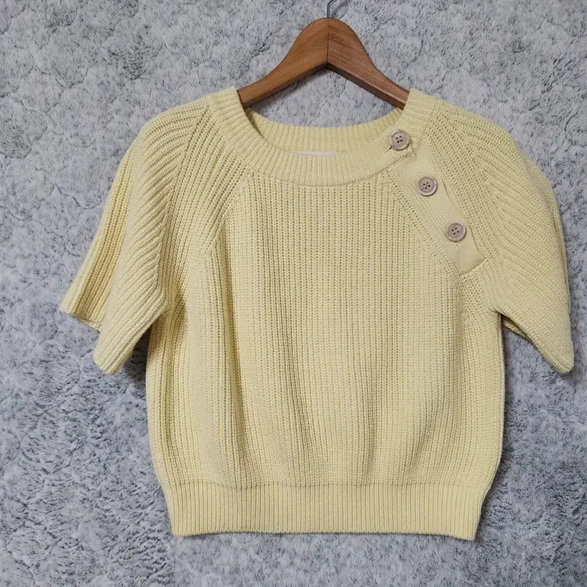 [BUNJANG] 17C Deary List Maybe Baby Half Sleeve Knit / 17C [F] 디어리스트 메이비베이비 반팔 니트