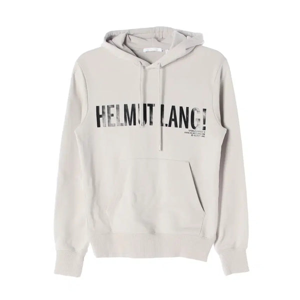 [BUNJANG] Helmut Lang Logo Print Cotton Hoodie / 헬무트랭 로고 프린트 코튼 후드티 후디