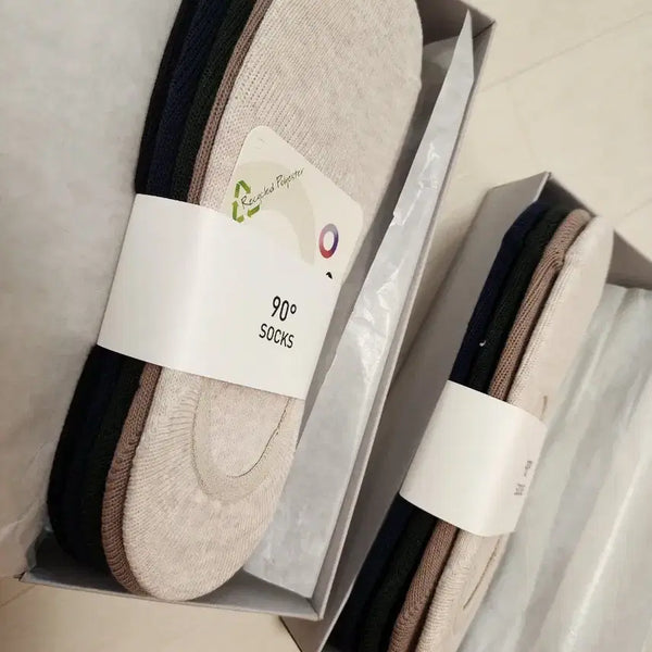 [BUNJANG] 90 Degree Non-Slip Socks 4-Pair Set (S/M) / 90도 논슬립 양말 4켤레 세트 (S/M) 2개일괄