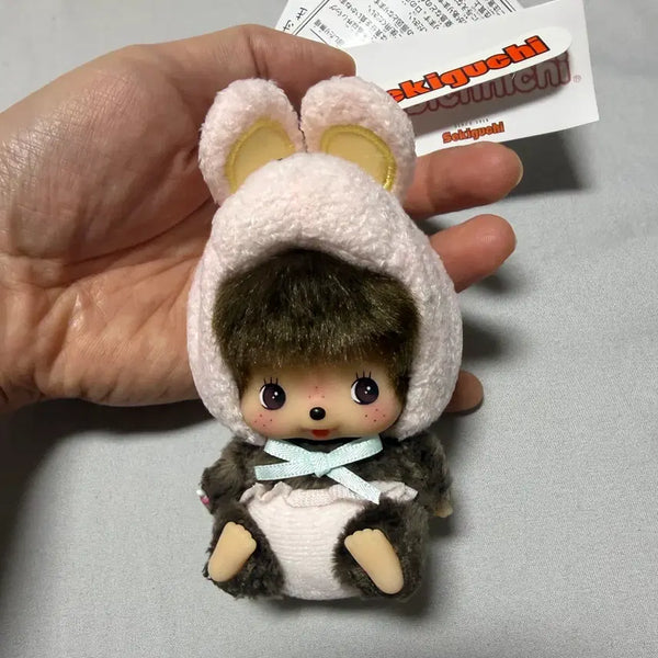[BUNJANG] Monchhichi Baby Monchhichi Rabbit Keychain New / 몬치치 베비치치 토끼 키링 새제품