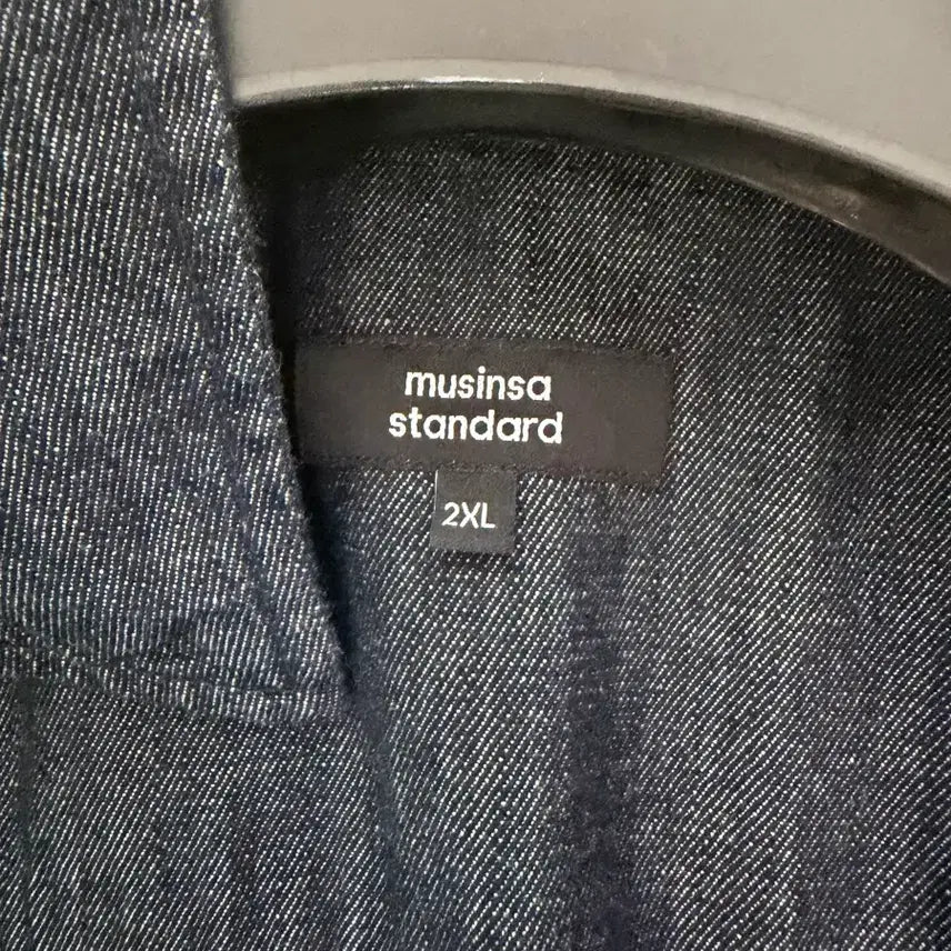 [BUNJANG] Musinsa Standard Denim Shirt 2XL / 무신사 스탠다드 데님 셔츠 2XL