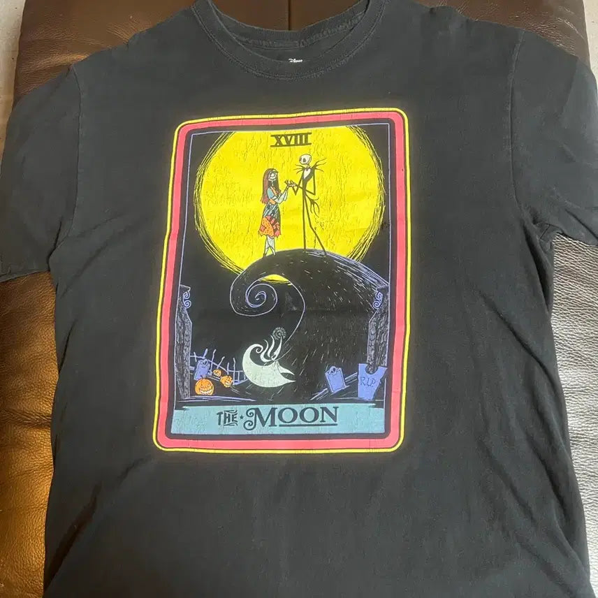 [BUNJANG] Tim Burton Nightmare Before Christmas Short Sleeve T-Shirt / Usa 팀버튼 크리스마스의악몽 반팔