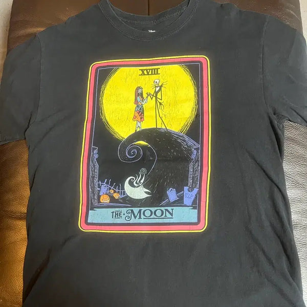 [BUNJANG] Tim Burton Nightmare Before Christmas Short Sleeve T-Shirt / Usa 팀버튼 크리스마스의악몽 반팔