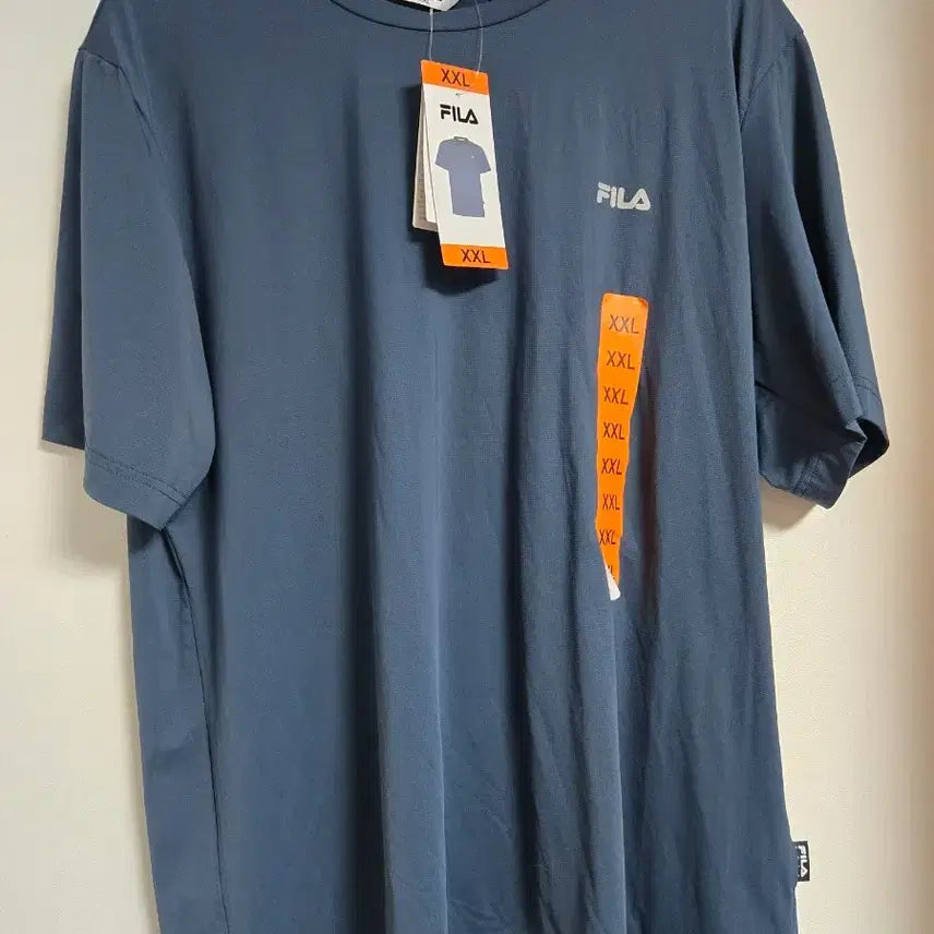 [BUNJANG] Fila Golf Short-Sleeve T-Shirt Navy XXL / 정품 새상품 휠라 골프 반팔티 XXL 네이비