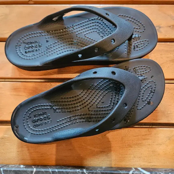 [BUNJANG] Crocs Black W5 (230mm) Sandals / 크록스 블랙 W5 230