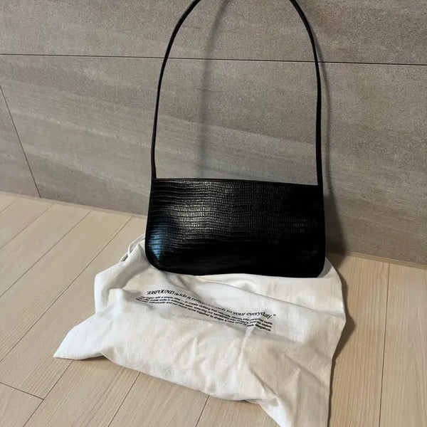 [BUNJANG] 108pounds Lizard Bag Black (New) / [108파운드/새상품](6/19구매 택만제거) 108파운드 리자드백