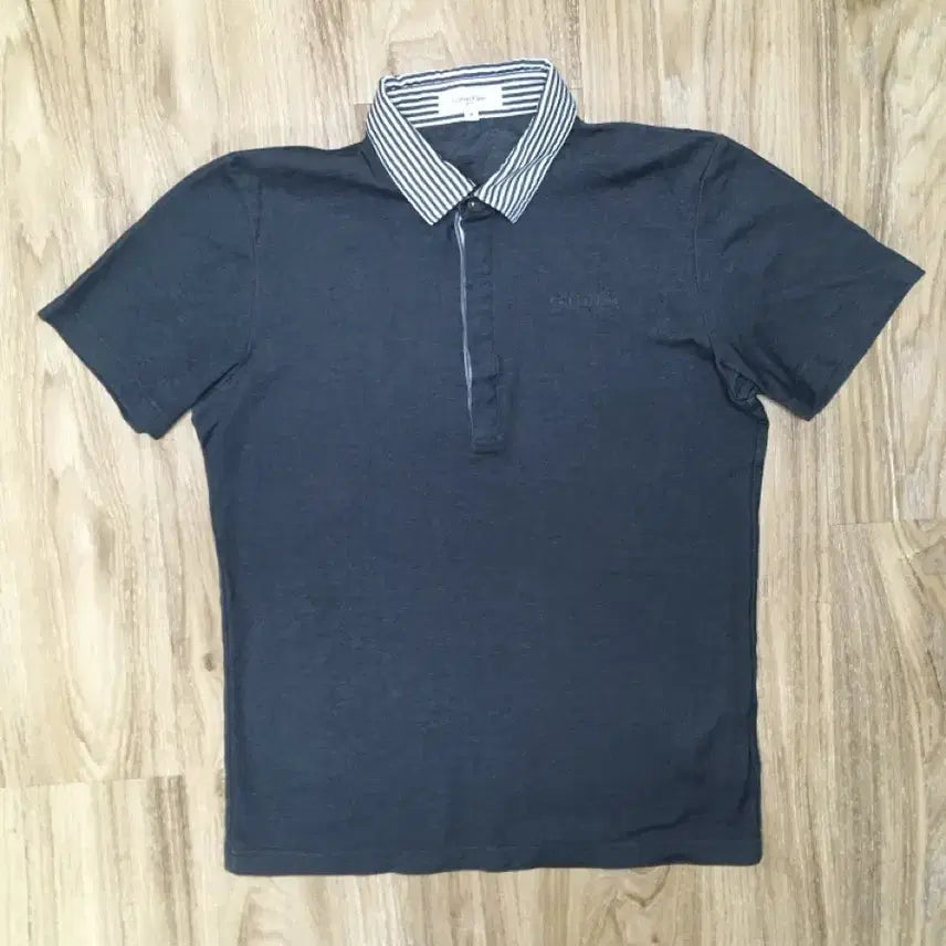 [BUNJANG] Calvin Klein Golf Gray Short Sleeve Polo T-Shirt (Unused) / (미사용) 캘빈클라인 골프 카라넥 반팔티셔츠 77