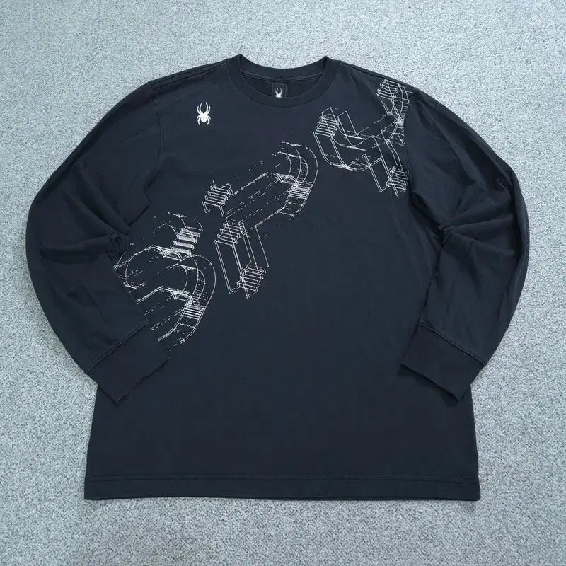 [BUNJANG] L Spyder Long Sleeve T-Shirt / L 스파이더 긴팔 티 | 0707C31