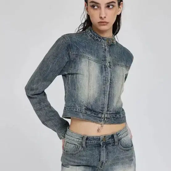 [BUNJANG] BLEAKUP Cleven Denim Jacket Size S / 블랙업 클레븐 데님 자켓s