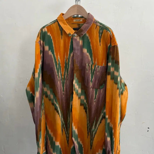 [BUNJANG] Engineered Garments Ikat Pattern Pocket Shirt / 엔지니어드 가먼츠 이카트 패턴 포켓 셔츠