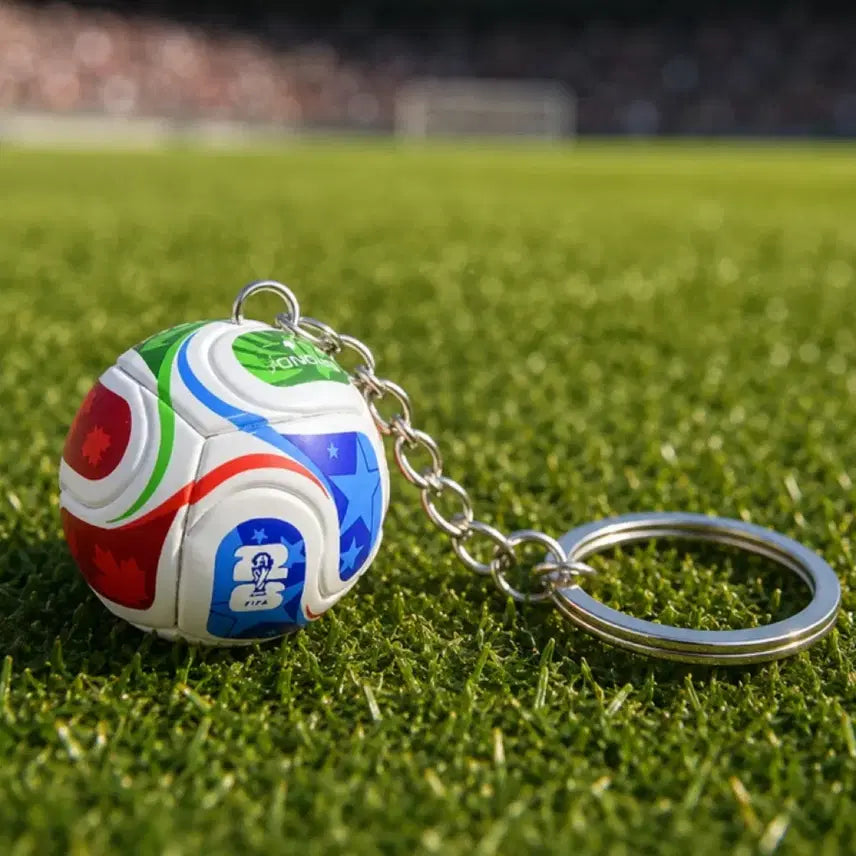 [BUNJANG] Trikots 2026 World Cup Soccer Ball Keychain / 2026 월드컵 트리온다 축구공 키링