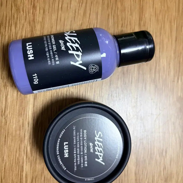[BUNJANG] Lush Sleepy Shower Gel & Body Lotion Set / 러쉬 슬리피