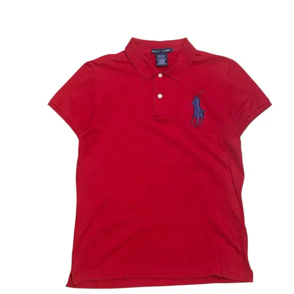 [BUNJANG] Polo Ralph Lauren Red Big Pony T-Shirt / 폴로 랄프로렌 레드 빅포니 반팔 티셔츠