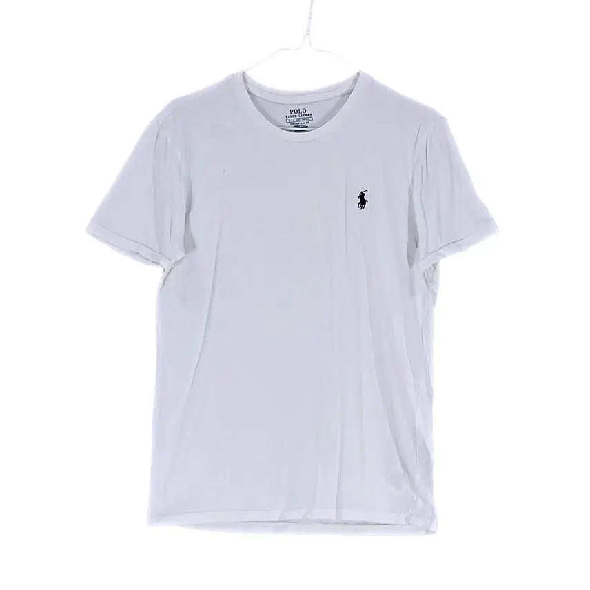 [BUNJANG] Polo Ralph Lauren Women's Classic Fit Cotton T-Shirt White S/P (90) / 폴로랄프로렌 여성 클래식한 반팔티 90 최신상품 화이트 00915