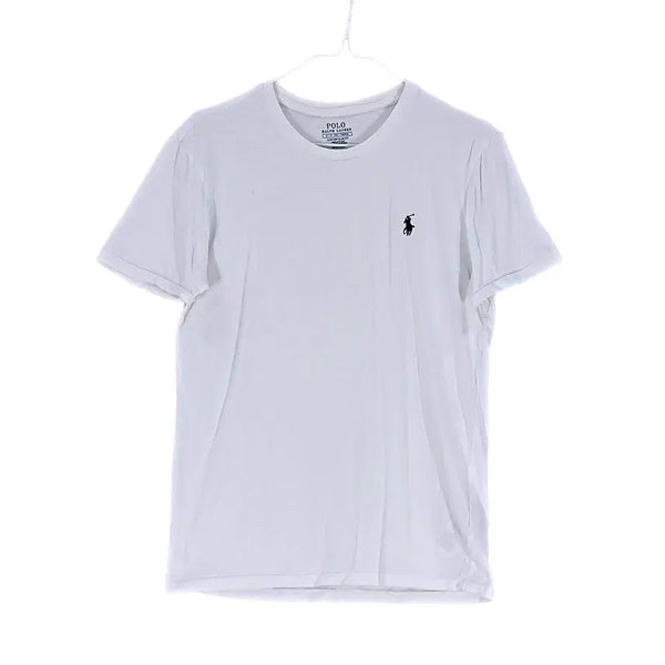 [BUNJANG] Polo Ralph Lauren Women's Classic Fit Cotton T-Shirt White S/P (90) / 폴로랄프로렌 여성 클래식한 반팔티 90 최신상품 화이트 00915