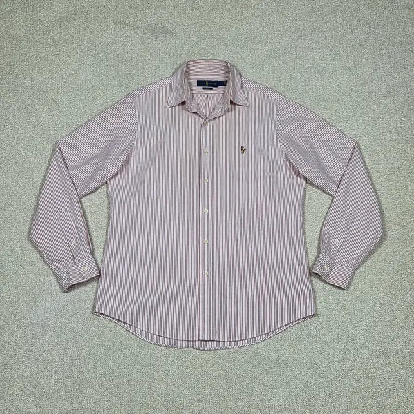 [BUNJANG] Polo Ralph Lauren Stripe Classic Fit Long Sleeve Shirt / [폴로 랄프로렌] 스트라이프 클래식 핏 긴팔 셔츠 | S00533