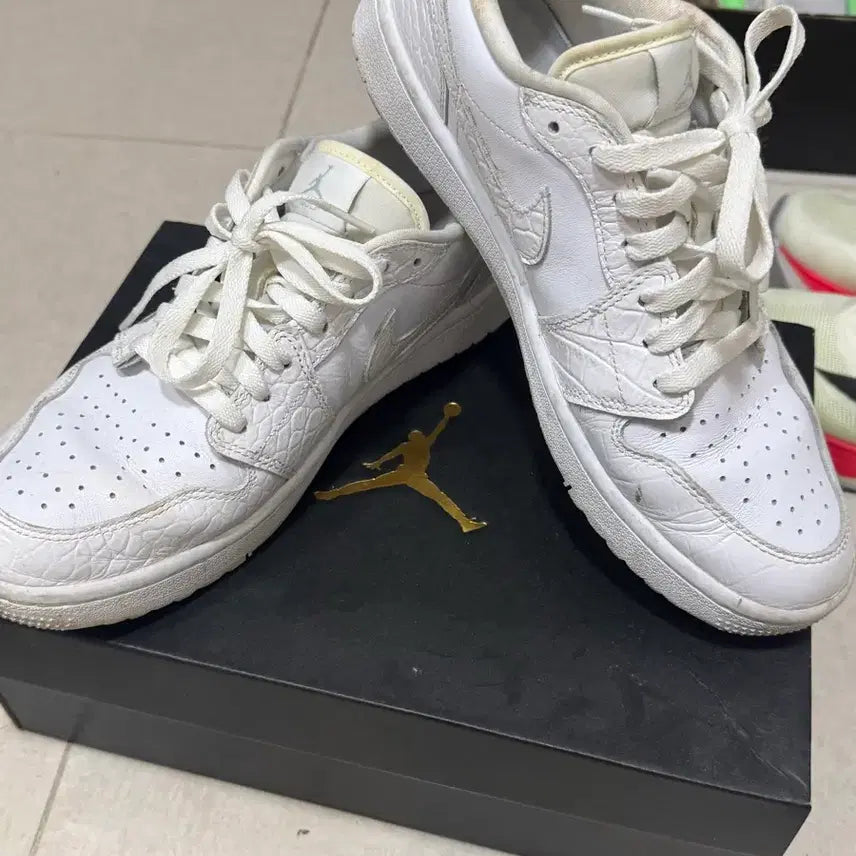 [BUNJANG] Nike Air Jordan 1 Low G Golf Shoes White 270mm / 나이키 조던 골프화 270