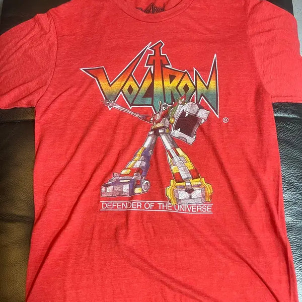 [BUNJANG] Voltron Defender of the Universe Graphic T-Shirt / Usa 볼트론 디펜더 오브 더 유니버스 반팔
