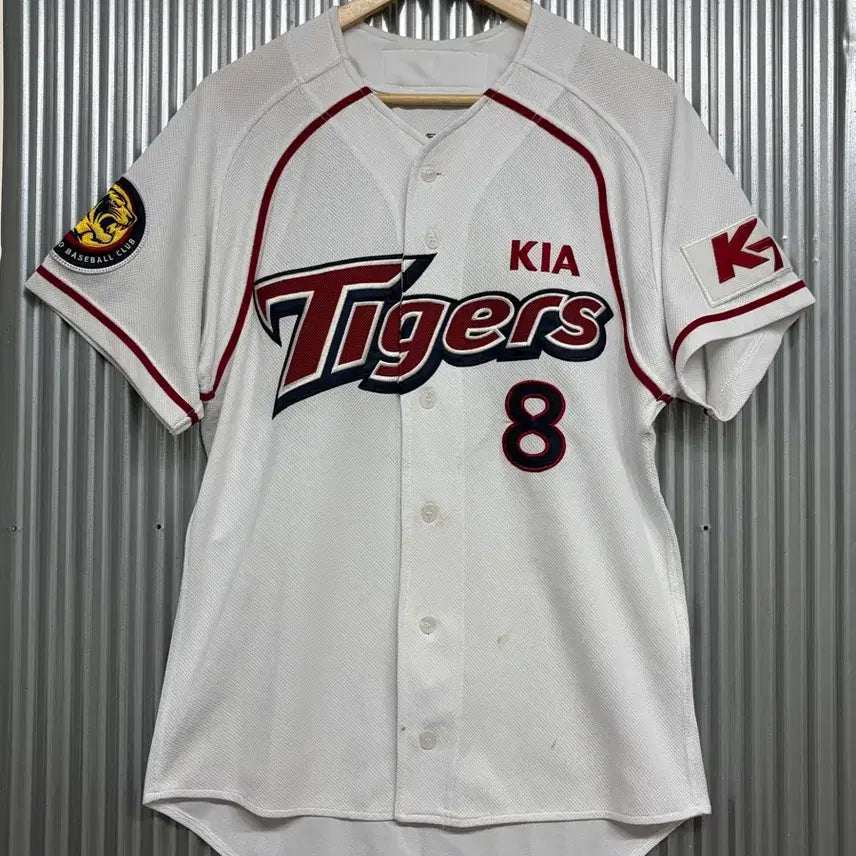 [BUNJANG] KIA Tigers Anchihong #8 WEFAN Baseball Jersey / [100] KIA 타이거즈 안치홍 8 유니폼 WEFAN 야구 저지 4.9