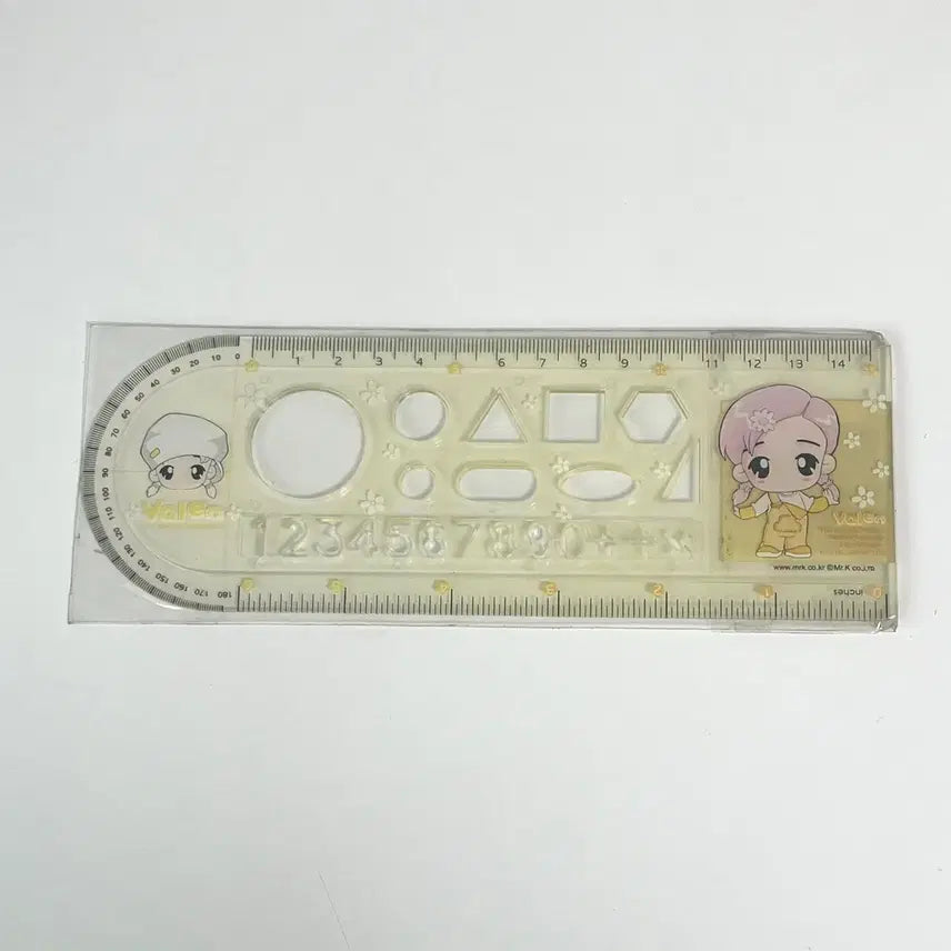 [BUNJANG] Mr.K (MRK) Valentine Shaped Bookmark / 고전문구 미스터케이 발렌 모양자 엠알케이