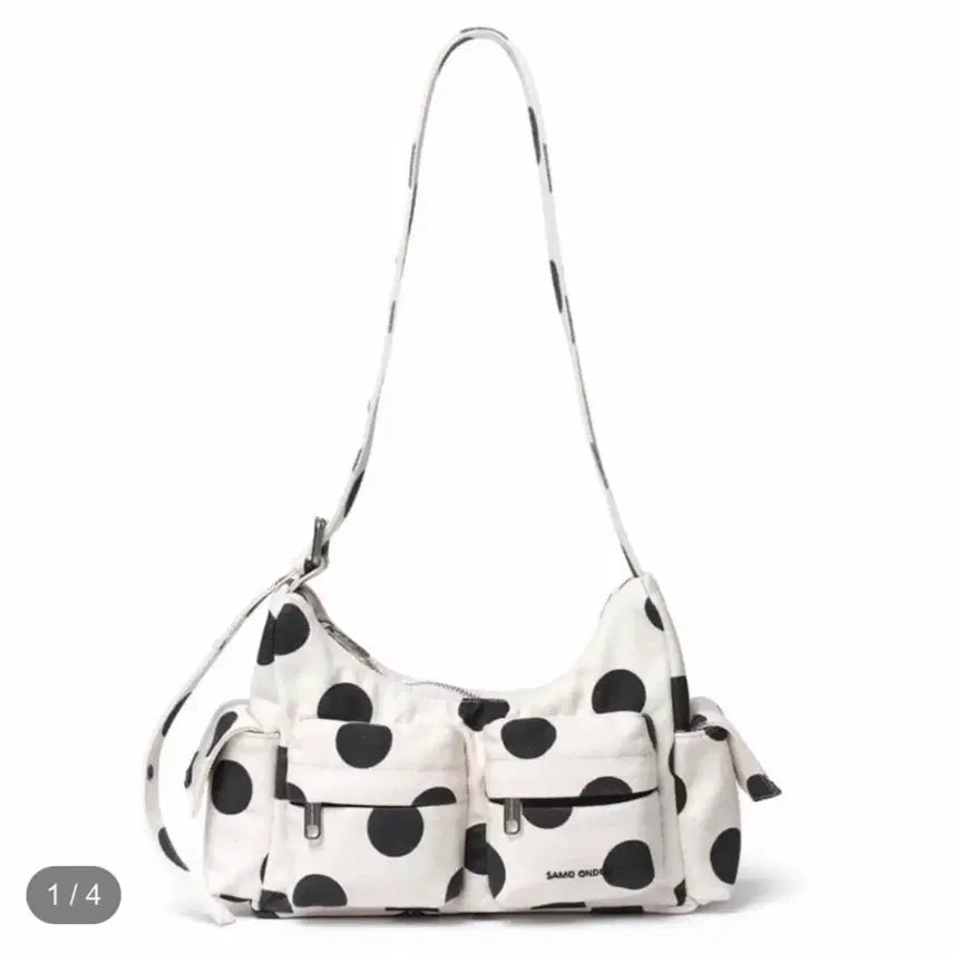[BUNJANG] Seymourondo Dot Pocket Mug Bag / 세이모온도 도트 포켓 머그백 가방