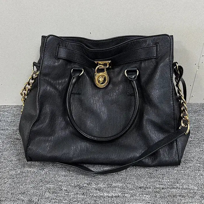 [BUNJANG] Michael Kors Leather Shoulder Bag / 마이클코어스 가죽 숄더백