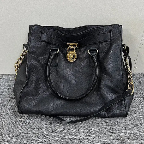 [BUNJANG] Michael Kors Leather Shoulder Bag / 마이클코어스 가죽 숄더백
