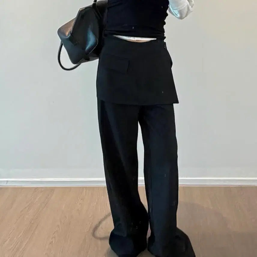 [BUNJANG] Understanding Wrap Slacks S / 새상품 언더스탠딩 랩슬랙스 S