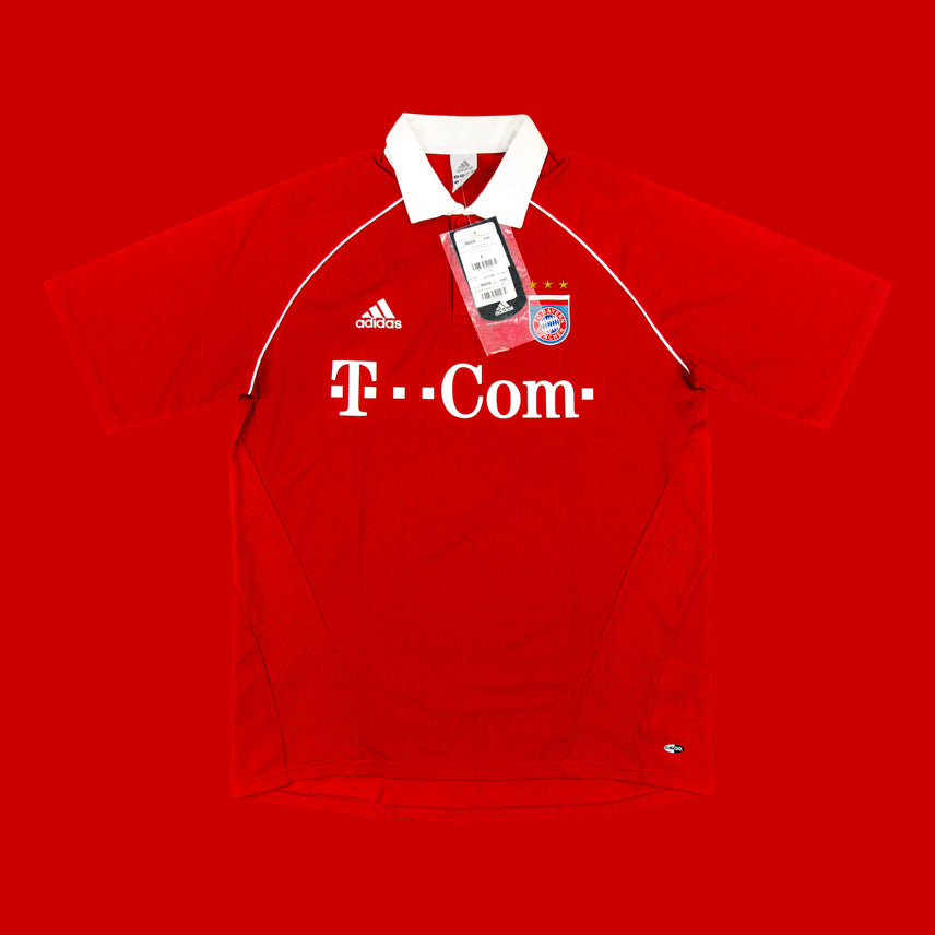 [BUNJANG] Adidas Bayern Munich 05/06 Home Jersey (Men's L) - New with Tags / 정품 아디다스 바이에른 뮌헨 유니폼 05 06 홈 해외 L 택채새상품