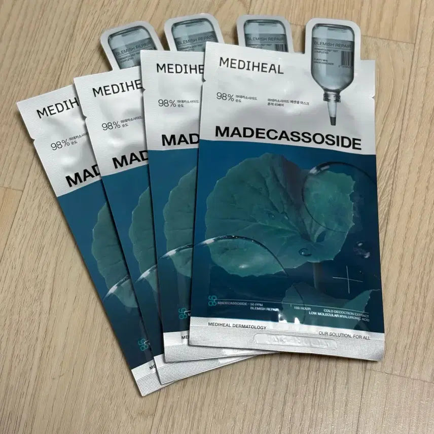[BUNJANG] Mediheal Madecassoside Mask 4 Sheets / 새상품) 메디힐 마데카소사이드 마스크 4장