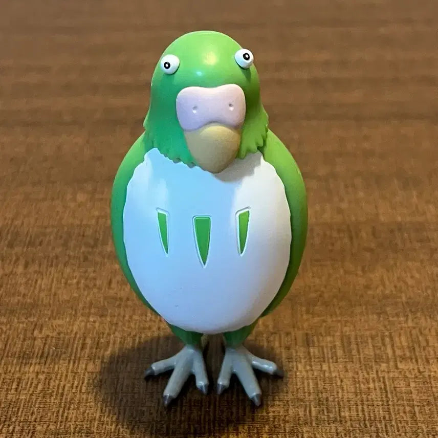 [BUNJANG] Ghibli How Do You Live? Parrot Figurine / 지브리 그대들은 어떻게 살것인가 앵무새 잉꼬 흔들 피규어
