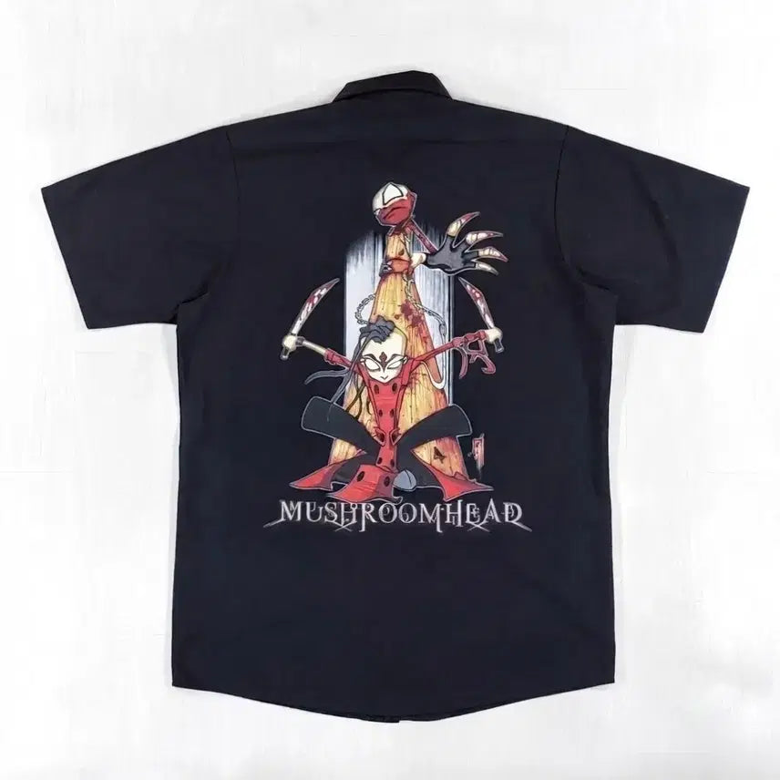 [BUNJANG] Mushroomhead Red Kap Short Sleeve Work Shirt Medium / 머쉬룸헤드 레드캡 반팔셔츠 M