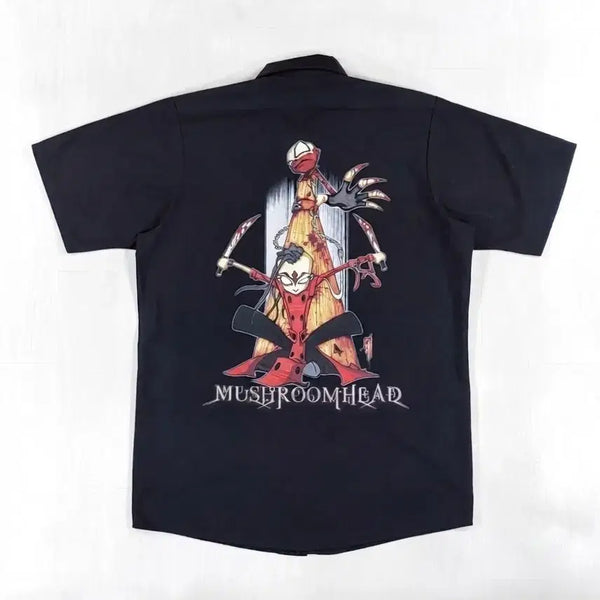 [BUNJANG] Mushroomhead Red Kap Short Sleeve Work Shirt Medium / 머쉬룸헤드 레드캡 반팔셔츠 M