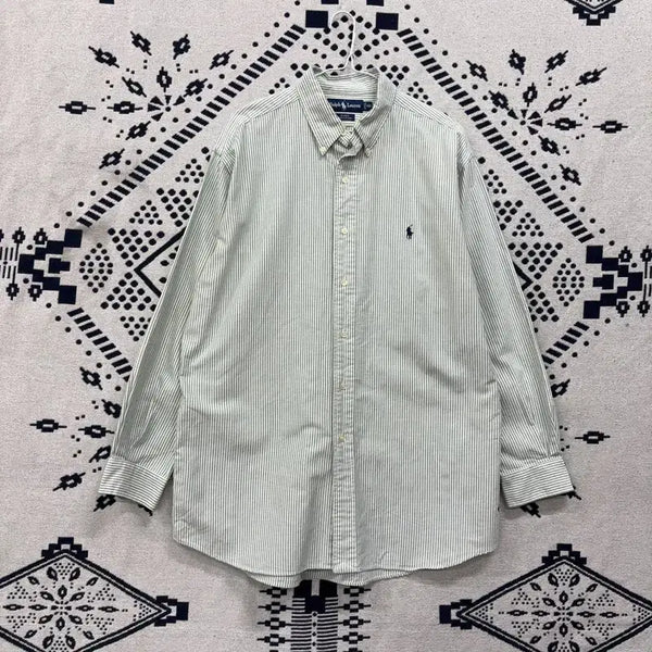 [BUNJANG] Polo Ralph Lauren Blake Shirt 100 / 폴로 랄프로렌 블레이크 셔츠 100 P00393