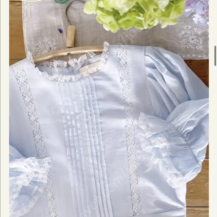 [BUNJANG] Mimi Boutique Summer Liliant Dress (Sky Blue) / 미미부티크 썸머릴리앙드레스 (Sky Blue)