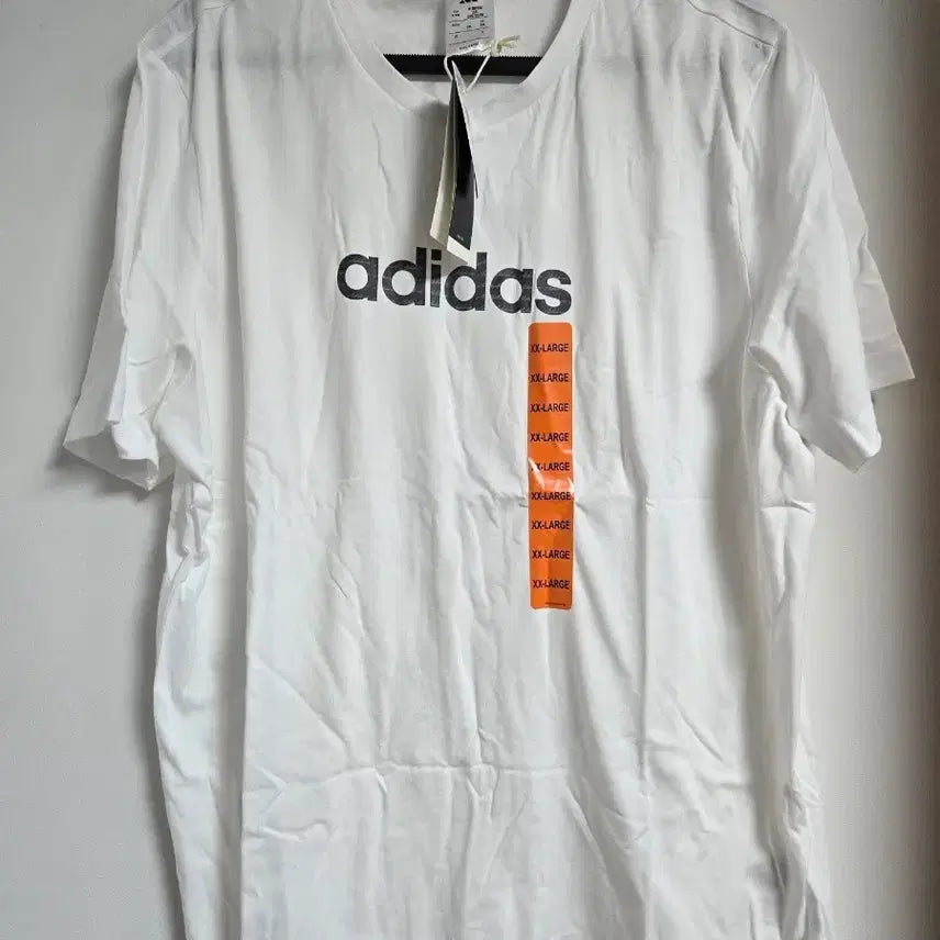 [BUNJANG] Adidas Original Short Sleeve T-Shirt White XXL / 정품 새상품 아디다스 반팔티 화이트 XXl