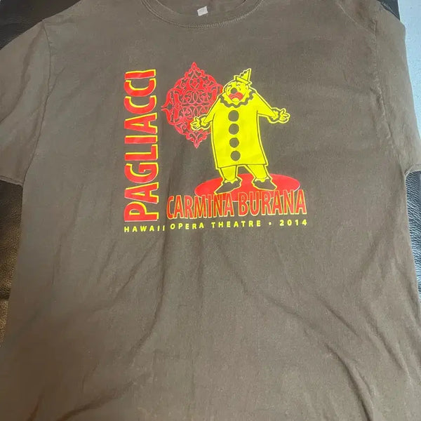 [BUNJANG] Hawaii Opera Theatre Carmina Burana Pagliacci T-Shirt 2014 / Usa 헤인즈 카르미나 부라나 팔리아치 티셔츠 2014