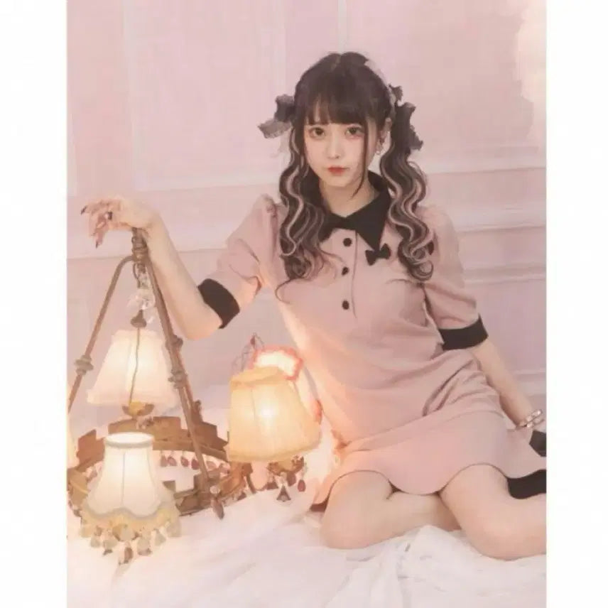 [BUNJANG] Pium Feminine Peplum Dress / 피움 pium 페미닌 페플럼 원피스 양지뢰지뢰계리즈리사디마럽