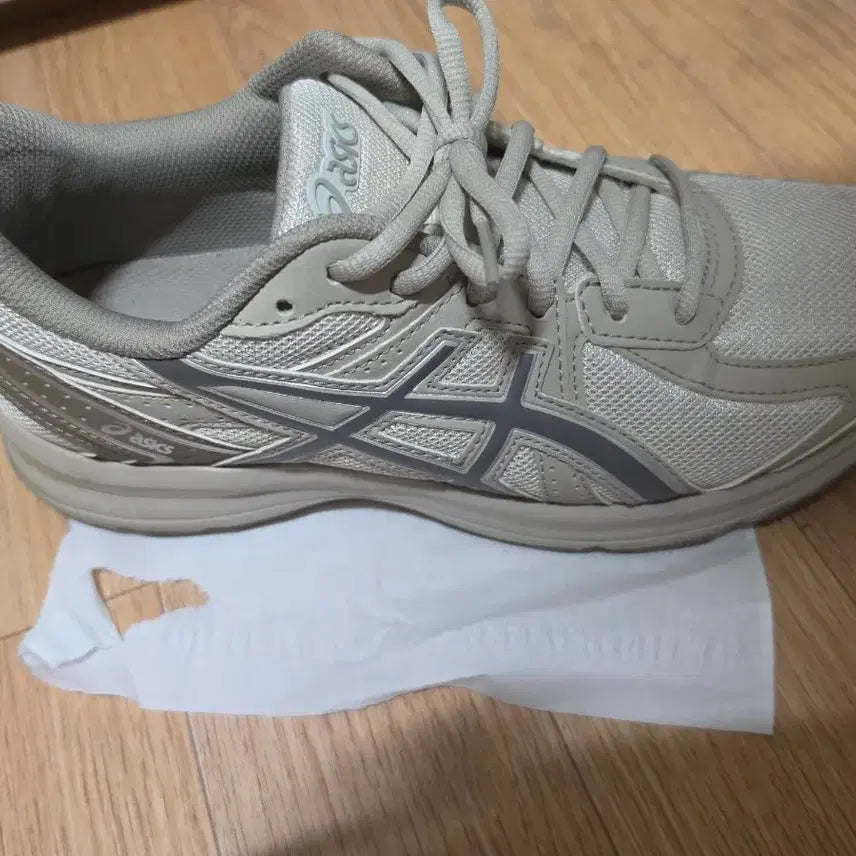 [BUNJANG] Asics Jog 100 Light Mid Grey Shoes / 아식스 조그 100 라이트 그레이 미드 그레이 151280262 265