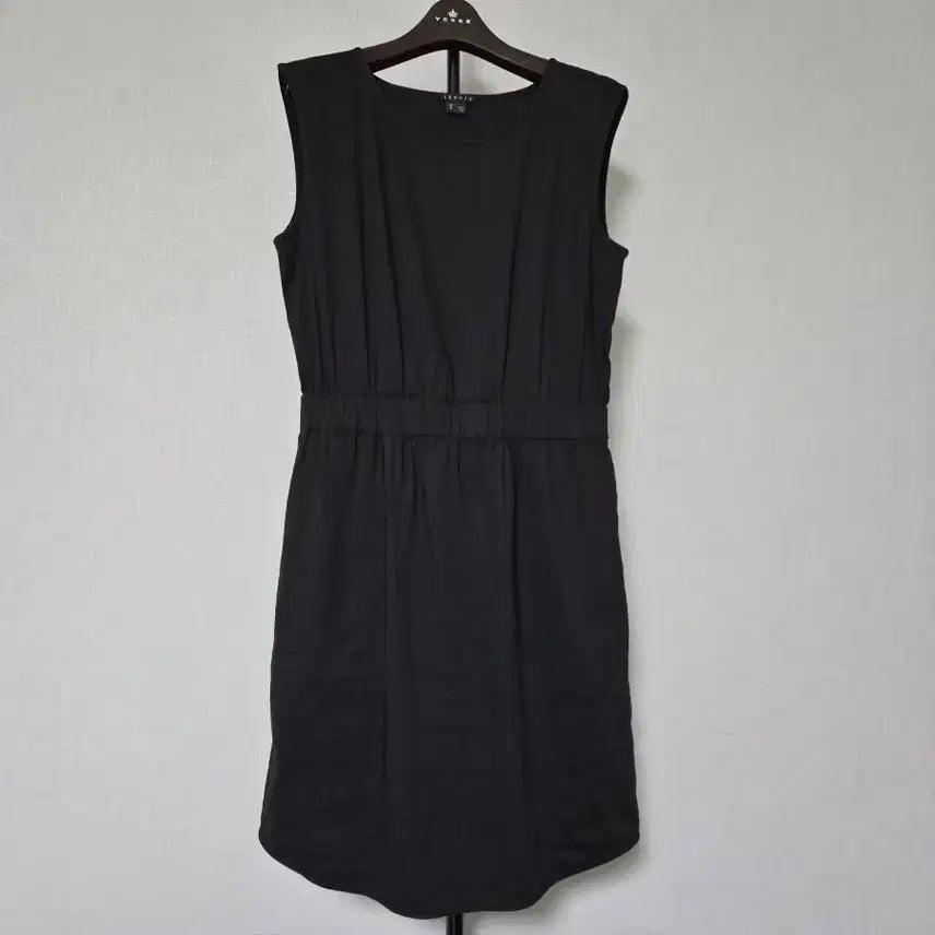 [BUNJANG] Theory Linen Blend Sleeveless Midi Dress / 띠어리 M 린넨 스판 민소매 드레스 W-원피스-354