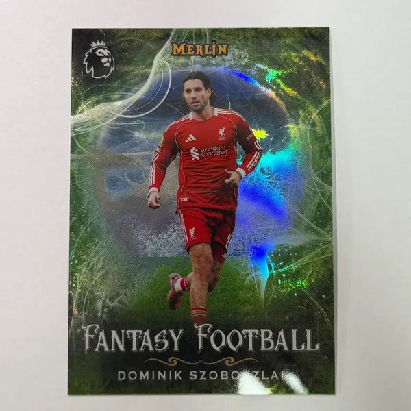 [BUNJANG] Dominik Szoboszlai Liverpool Fantasy Football Merlin Trading Card / 리버풀 도미닉 소보슬라이 판타지 풋볼 멀린 축구 카드