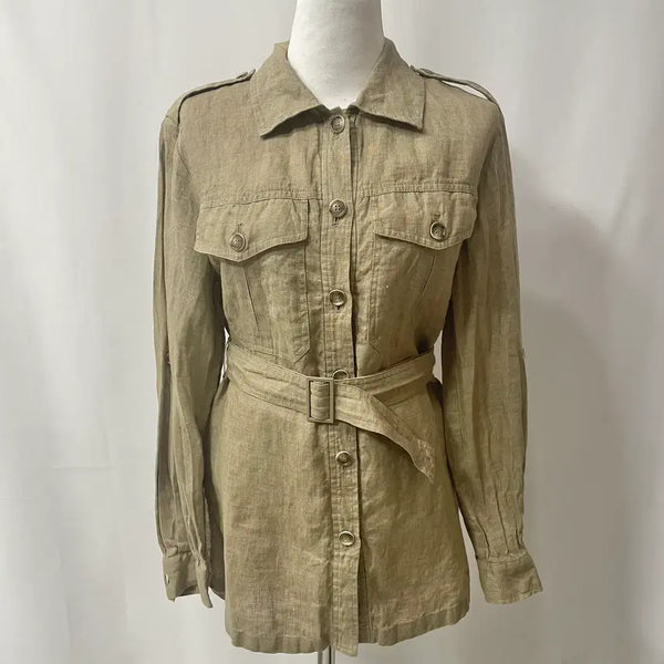 [BUNJANG] Soos Linen Dress Brown Size 55 / 수스 여성 린넨 원피스 55